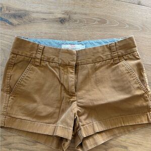 J. Crew Women's Tan Chino Shorts